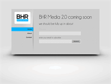 Tablet Screenshot of bhrmedia.com